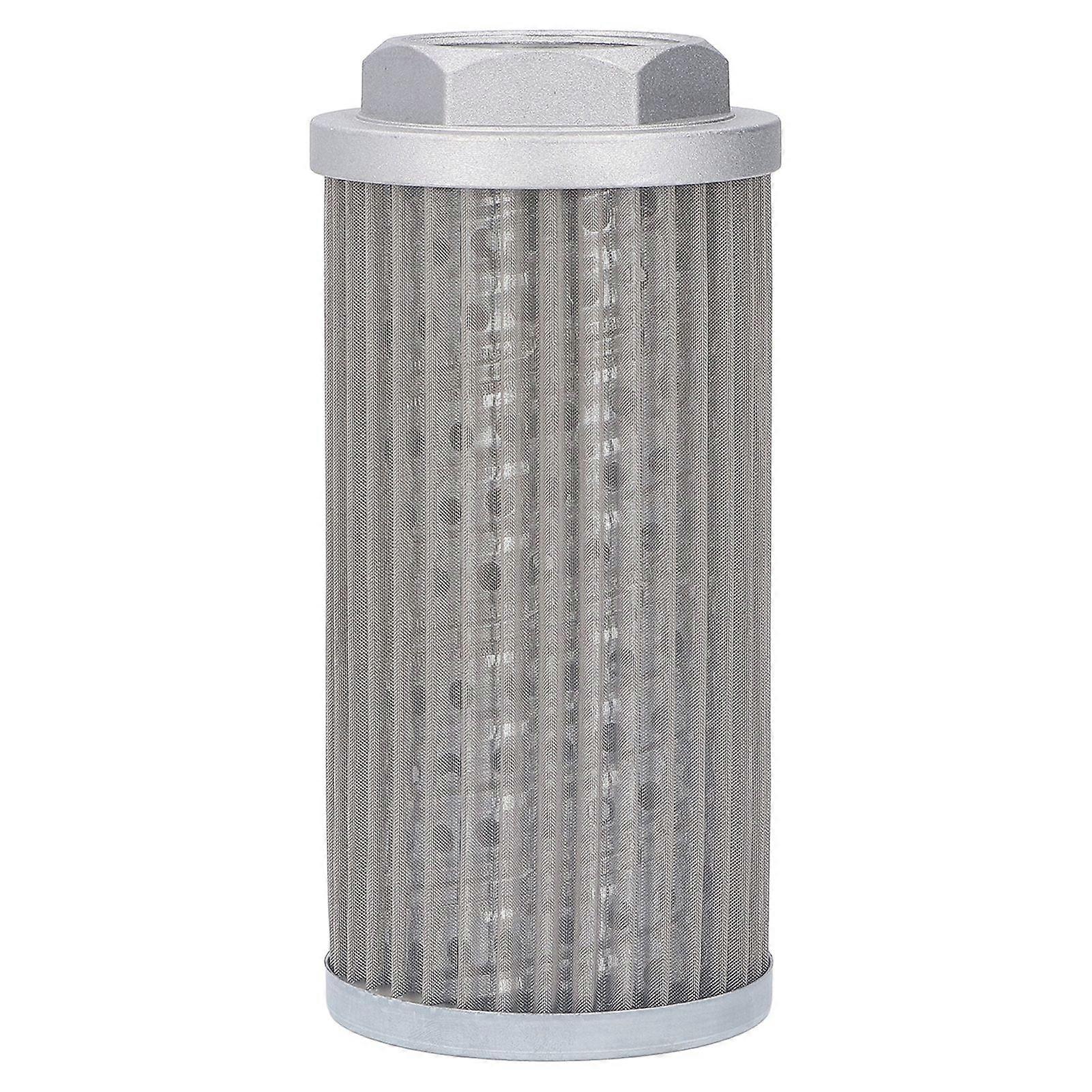 Oil Filter Element Tubular Connection Hydraulic Suction Valve Metal Mesh Oil Filter