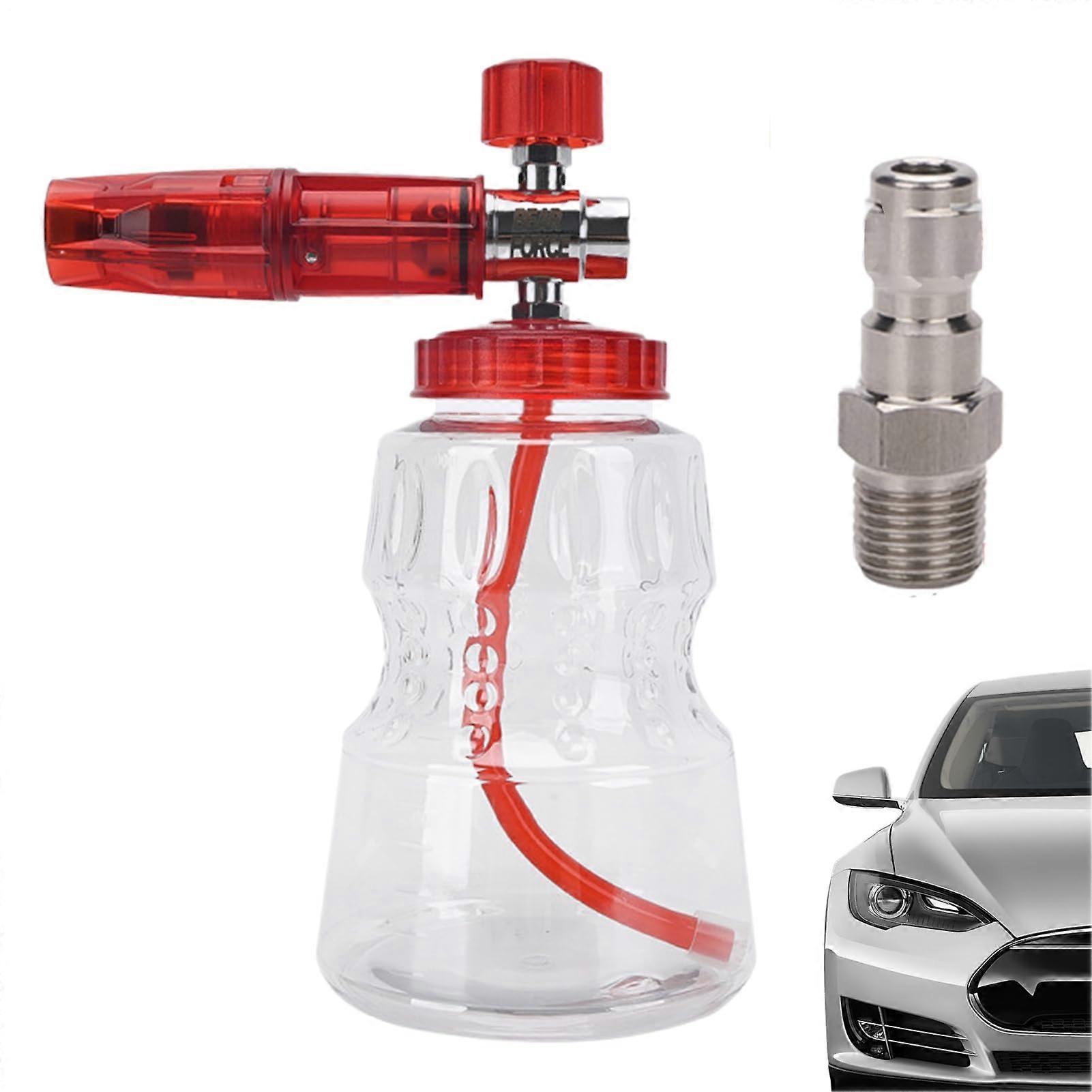 Foam Sprayer Attachment Pressure Washer Nozzle For Car Wash Tool, 6.3 x 5.12 x 7.09 In, Multipurpose Cleaning Accessory