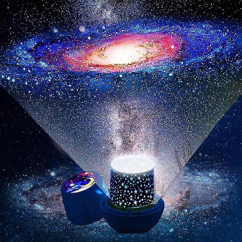Luxora Night light starry sky projector 360-degree rotating LED projector