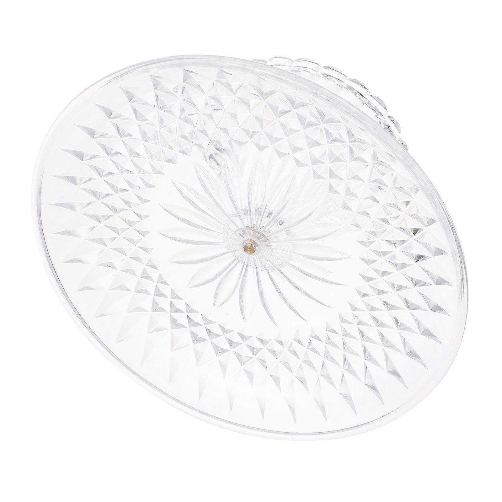 Fruit Plate Transparent Acrylic for Party Use 2Pcs Fruit Tray Display