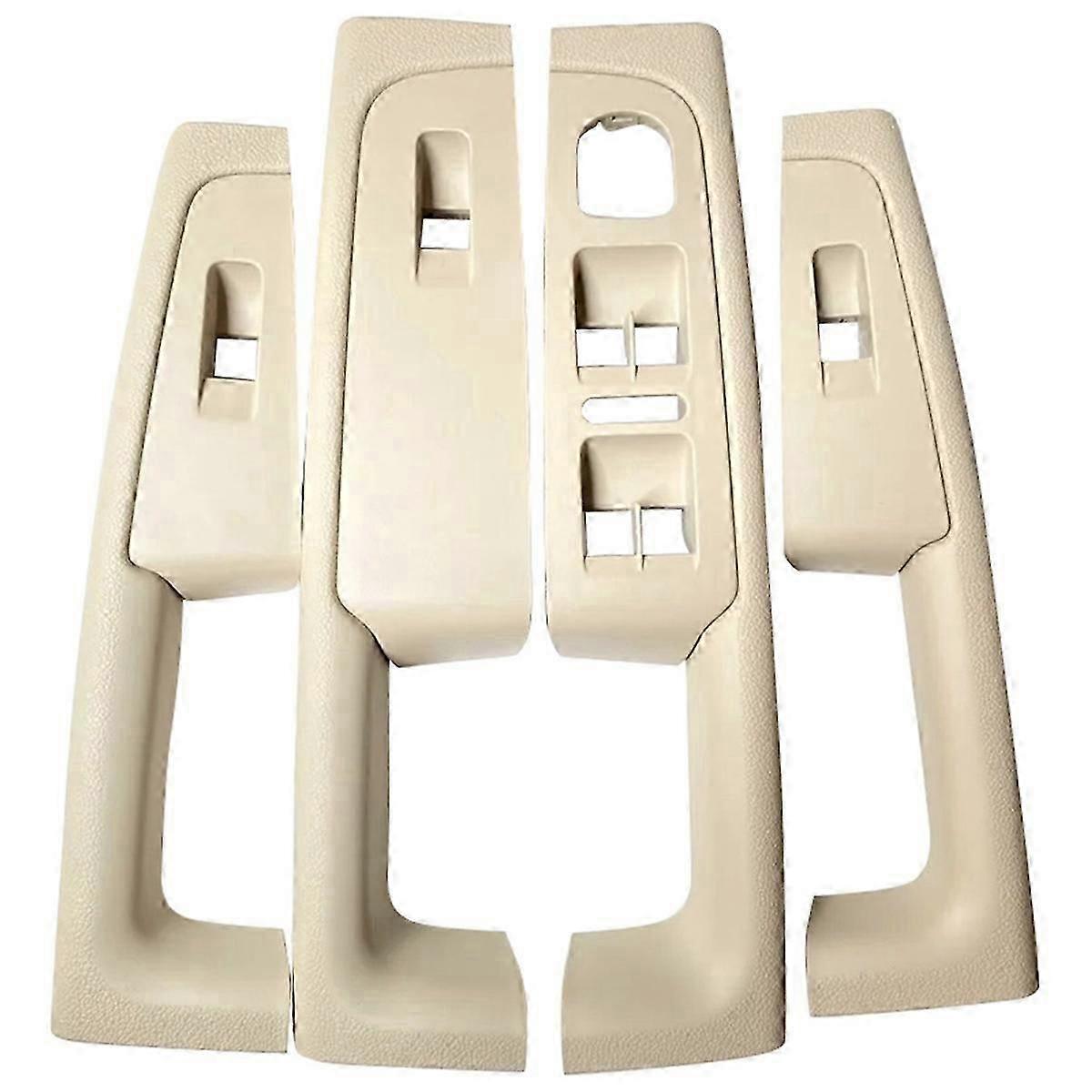 Car Inner Door Handle Armrest Frame Switch Control Panel Trim for Skoda Superb 2008-2013
