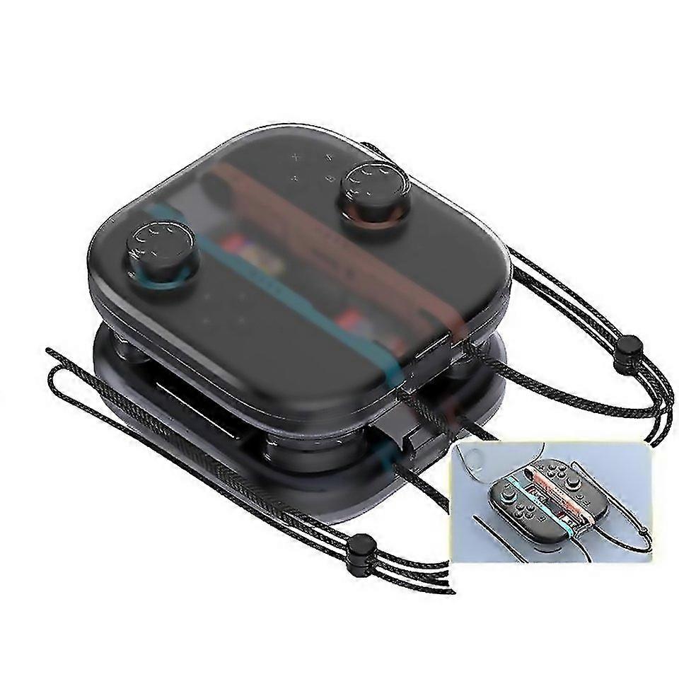 For Nintendo Switch 2 Joycon Crystal Storage Case Organizer Antiscratch Travel Box With 2 Game Card
