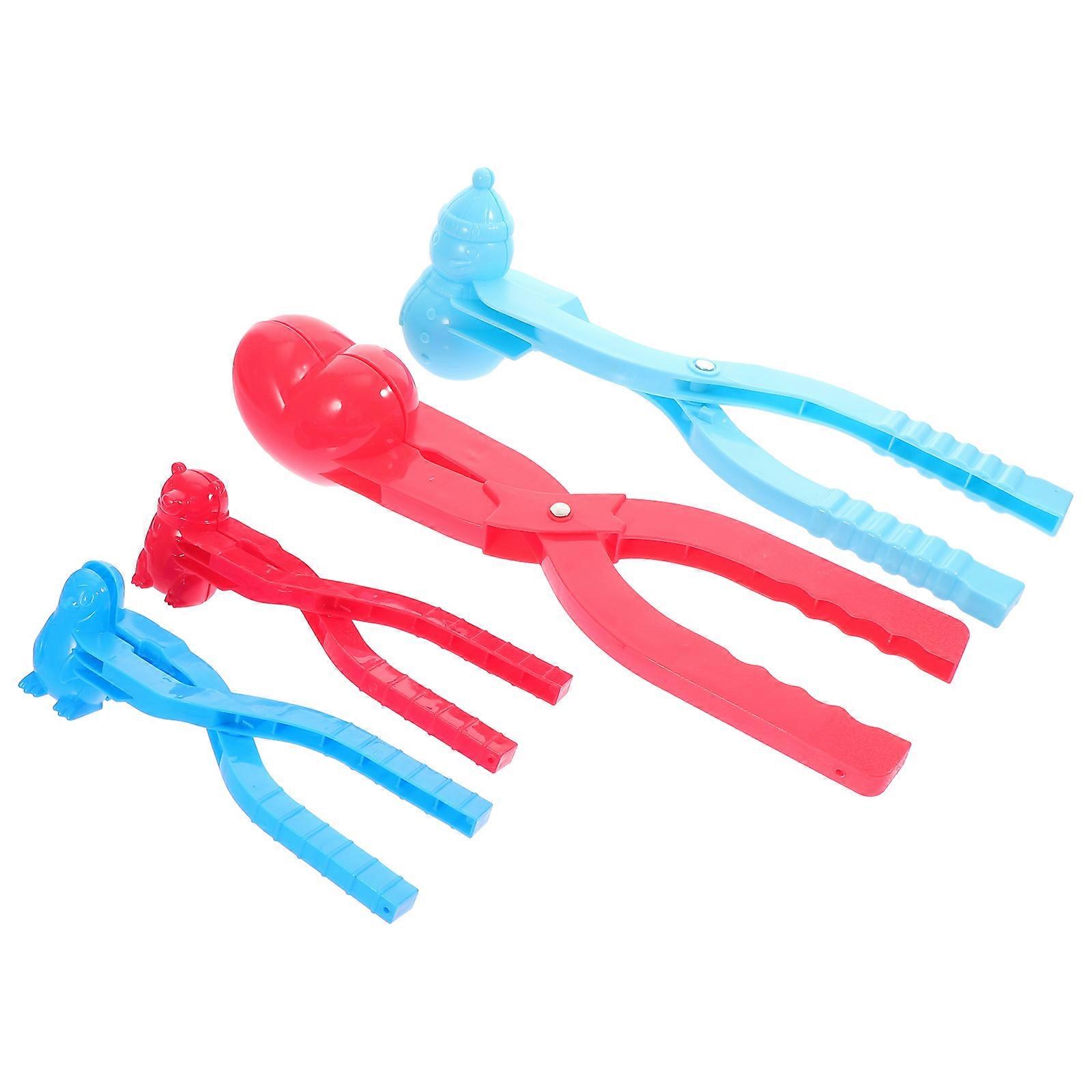 Versatile Mold Plastic Clips for Making 4Pcs Assorted Color
