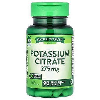 Nature's Truth, Potassium Citrate , 275 mg, 90 Quick Release Capsules