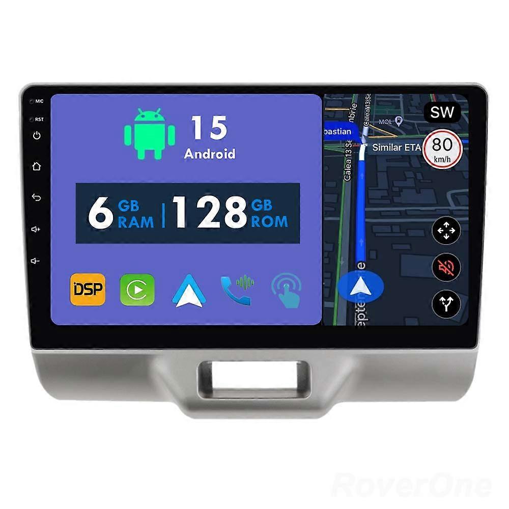 Car Radio 6G+128G CarPlay GPS Navigation Head Unit for Suzuki Every Wagon 2015+ Android Auto Bluetooth Stereo Touch Screen