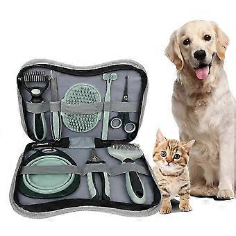 8-delige verzorgingsborstelset voor huisdieren voor verharing en klitten - UK Pet Care 2025