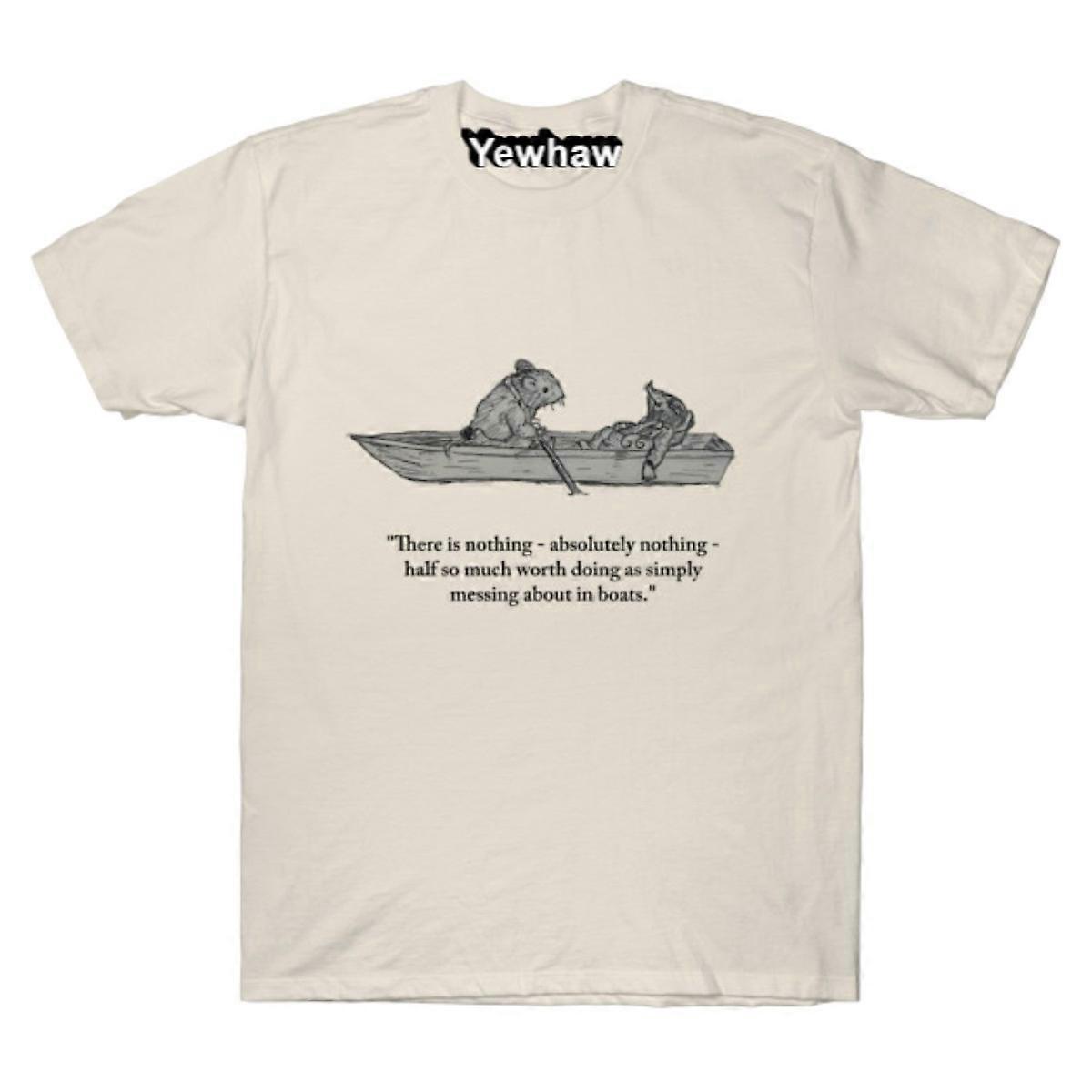 Vântul în sălcii - Tricou "Nu există nimic - absolut nimic - pe jumătate care să merite făcut ca pur și simplu să te joci în bărci"