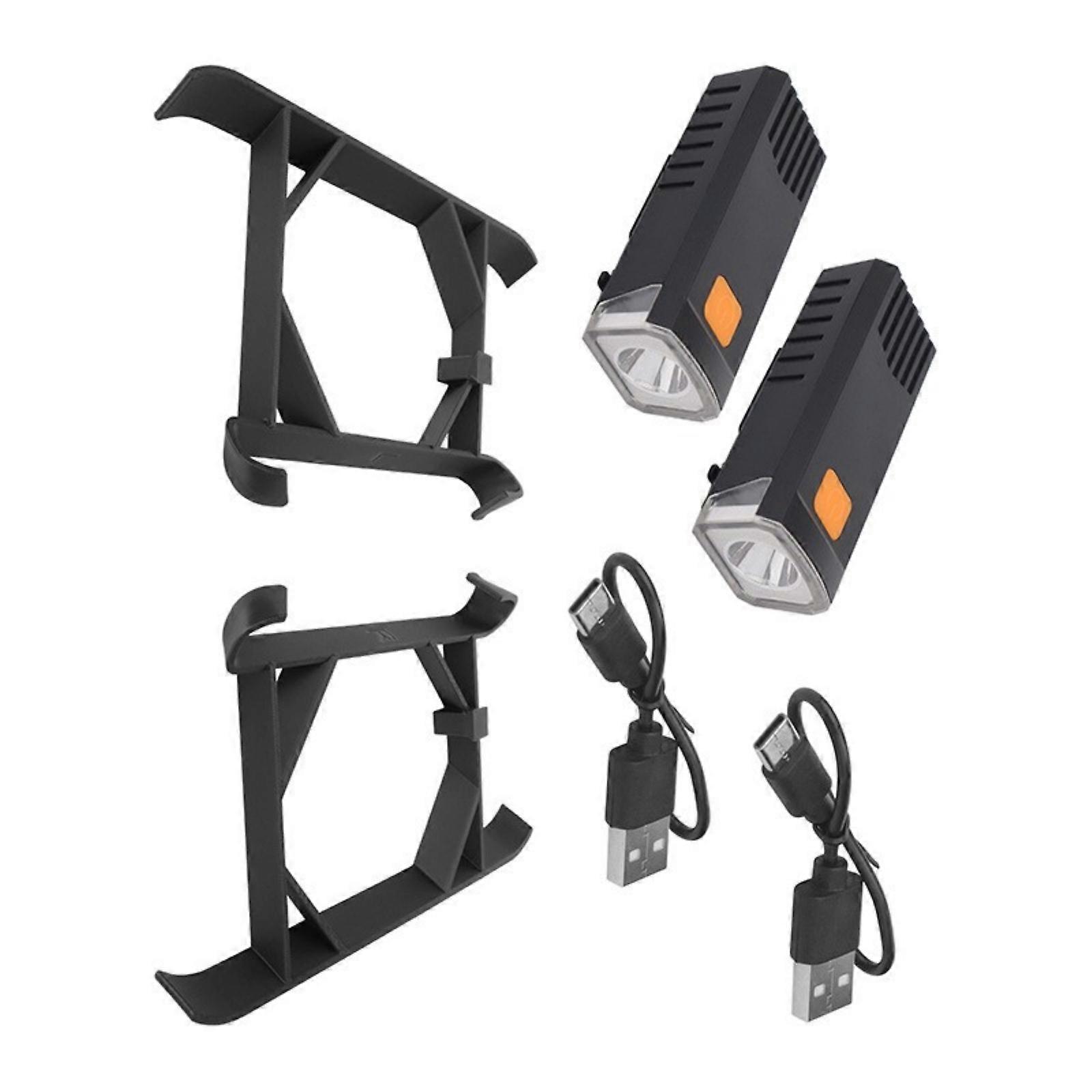 Rechargeable LED Flashing Light Drones Installation Accessories For Drones Landing Gear With Double Night Flashlight Multicolor