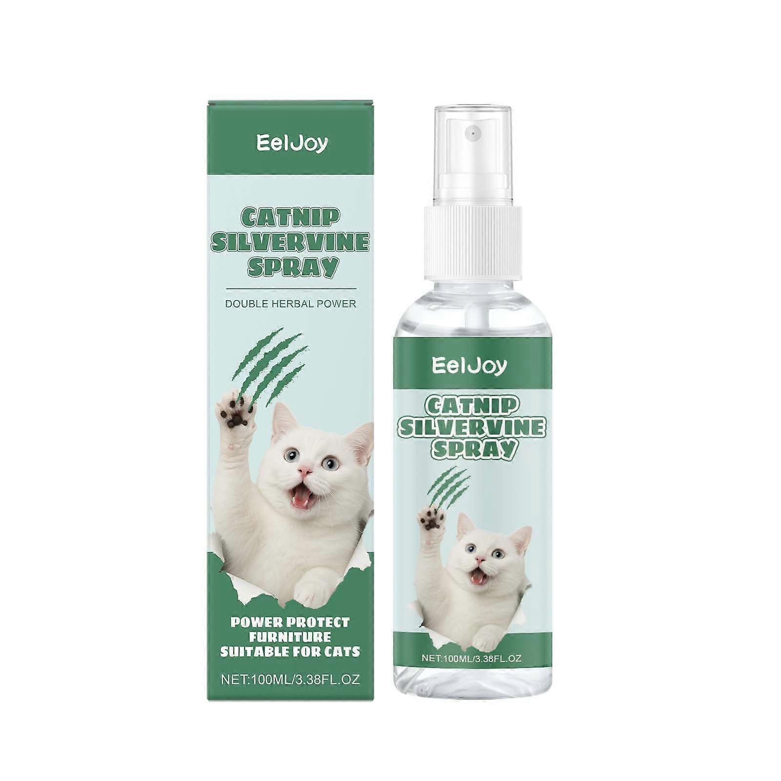 EelJoy Cat Scratch Repellent Spray With A Gentle Formula Guides Cats To Correct Their Behavior. Daily Home Scratch Repellent Spray