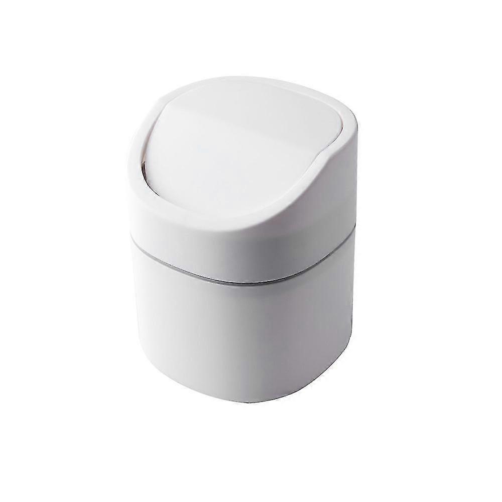 Desktop Mülleimer Sanitäreimer mit Deckel für Waschtisch Desktop oder Couchtisch