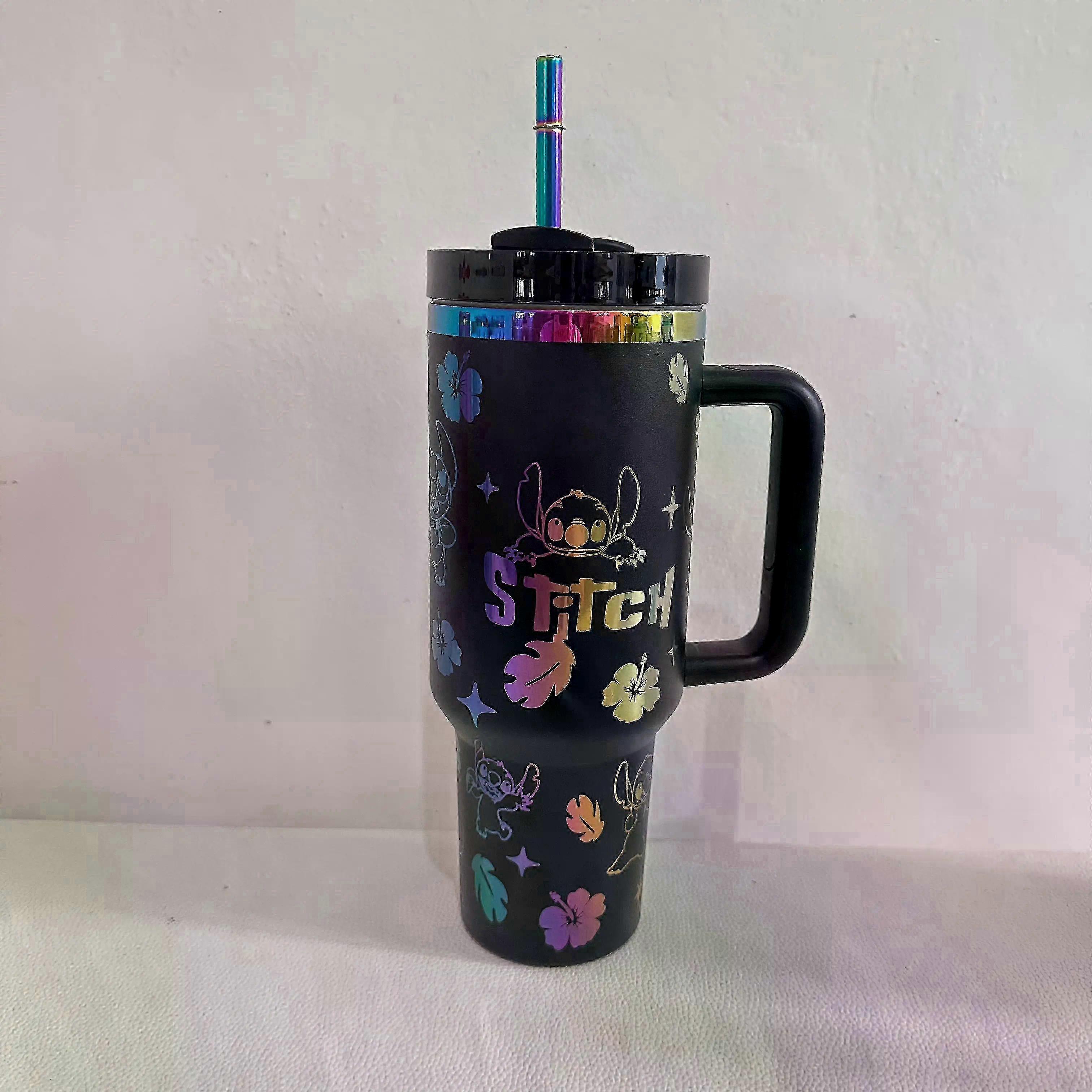 Disney Stitch 40OZ Stainless Steel Insulated Cup 304 Stainless Steel Insulated Vacuum Insulated Car Cup Sports Outdoor Travel 2025