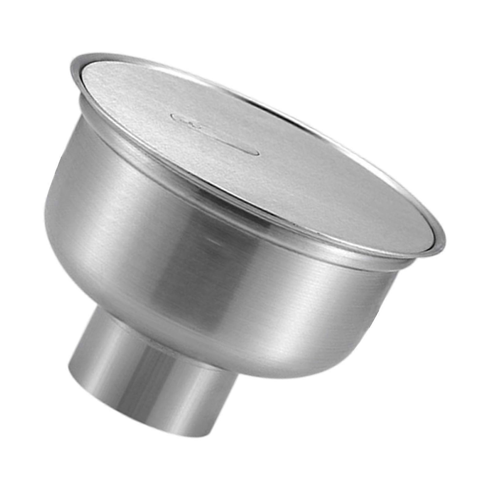 Pharmaceuticals Workshop Drainage Floor Strainer With Concealed Handle Stainless Steels Circular Floor Drain Easy to Clean Multicolor