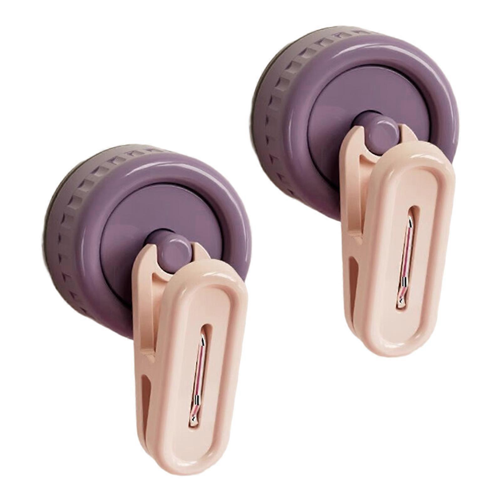 2pcs Rotating Suction Base Wall Hook Adjustable Clamps Holders Waterproof Not Slip Designs Brackets for Shower Shelves  PLPK