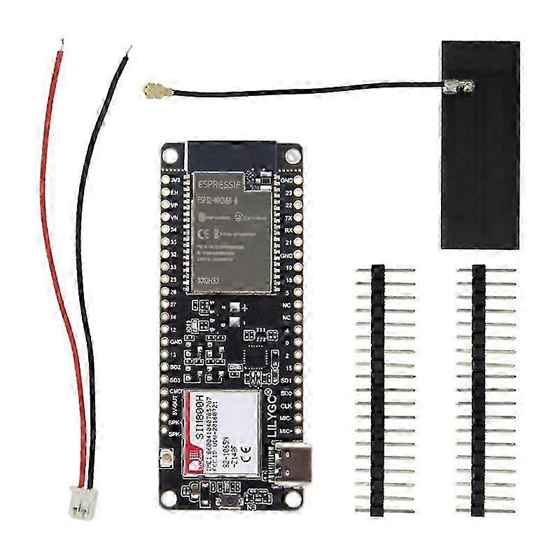 25-26 LiLYGO T-Call V1.4 ESP32 WI-FI+BT+BLE MCU Module GPRS Antenna ESP32-WROVER-B SImmodule SIM Card Slot