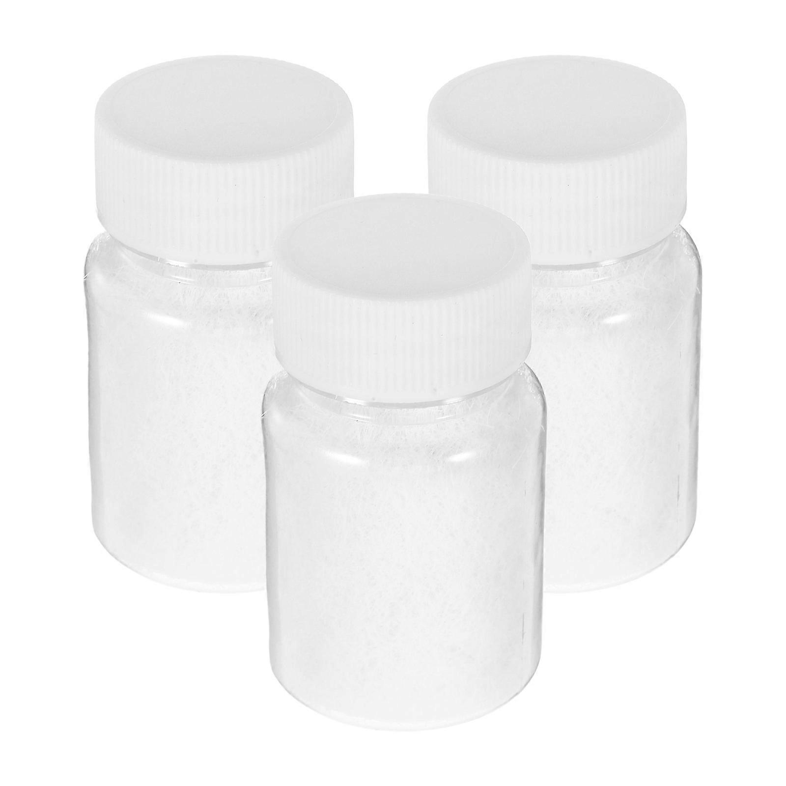 Easy To Use Flocking Fibers Diy Craft Scatter Flock For Miniatures Model All Ages 3 Bottles