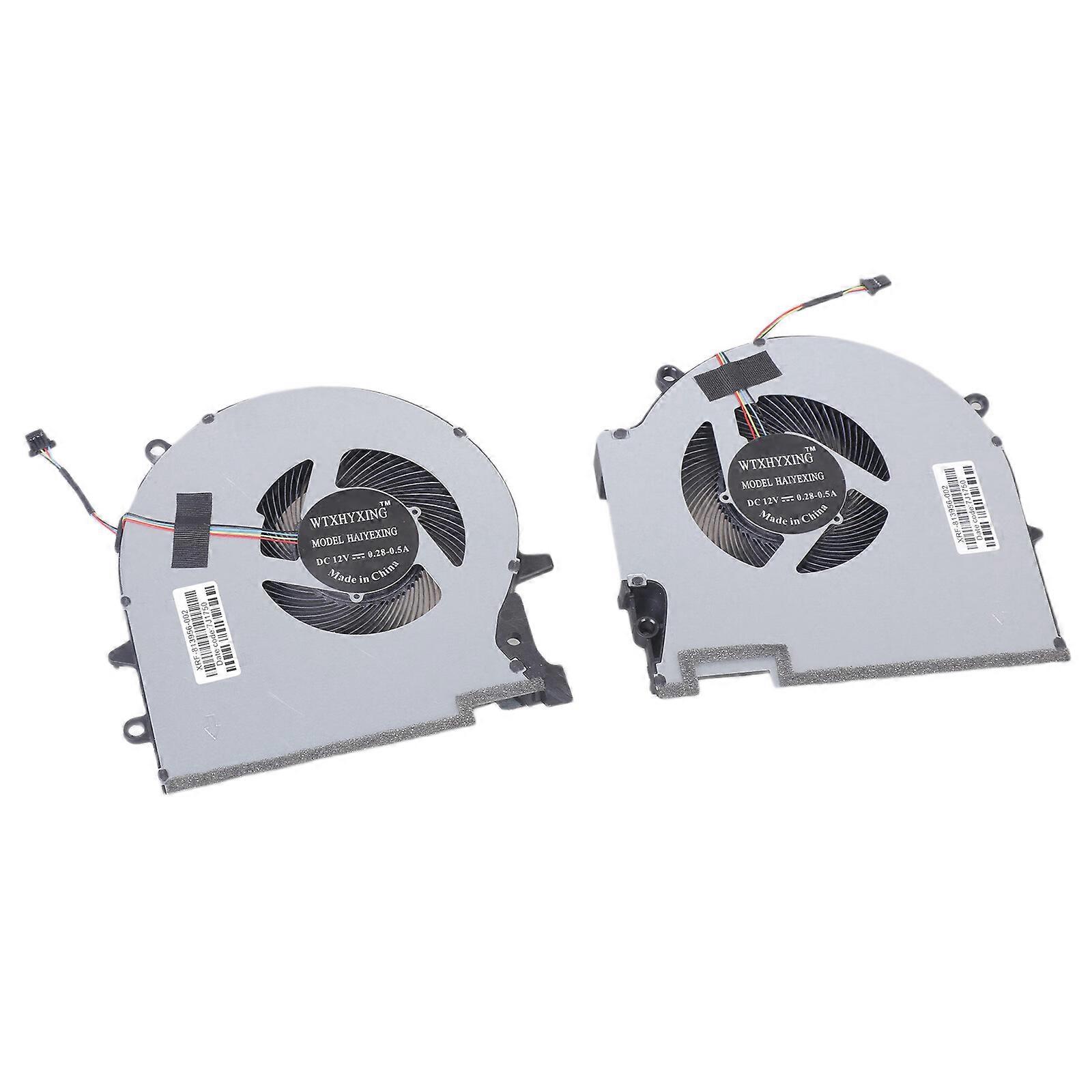 Replacement Laptop Cooling System Metal Heat Sink For 17 Series Models 4 Wire Connection 1.0A Multicolor