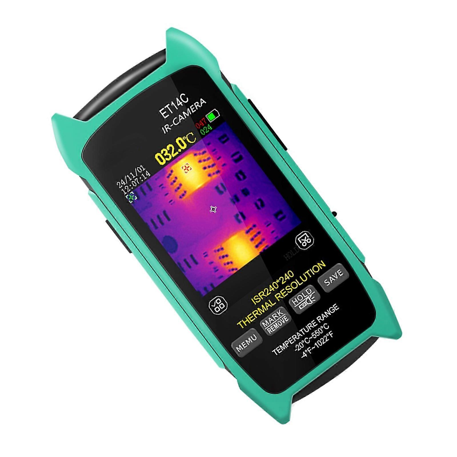 High Resolution 240x240 Infrareds Thermal Imager for Accurate Temperature Detection From 20°C to 550°C Multicolor