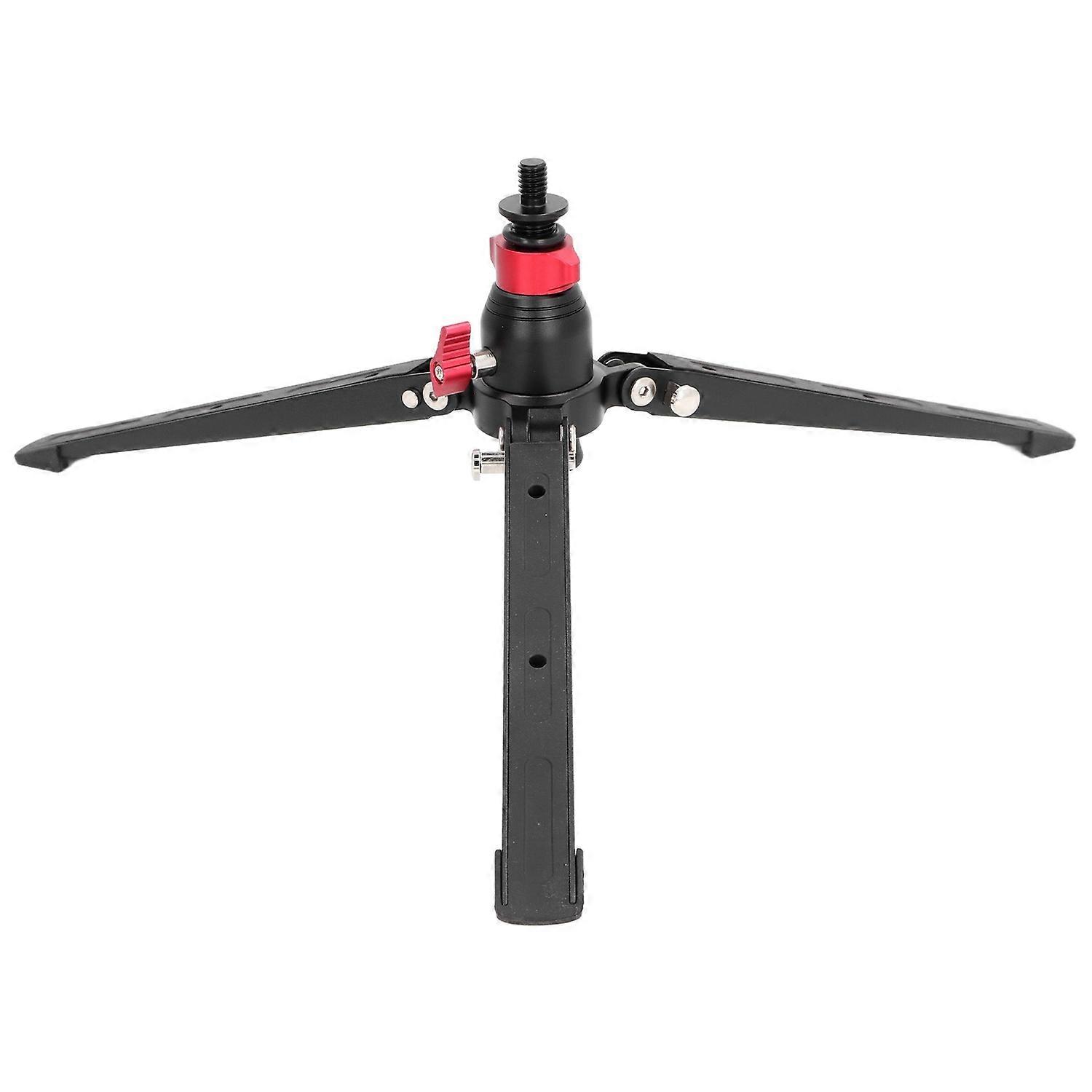 Mini Tripod Desktop Small Tripod Aluminum Tabletop Tripod Stand 3/8 Inch Screw Hole Load Up to 10kg 