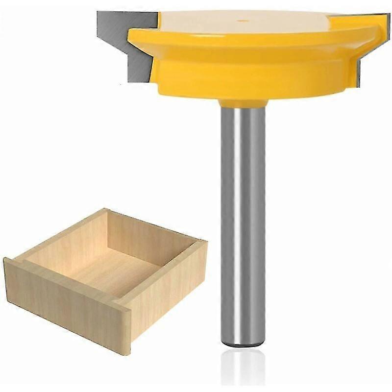 8mm Shank Router Bit Wood Milling Cutter Drawer Lock Bit Router Bit for Making Drawer