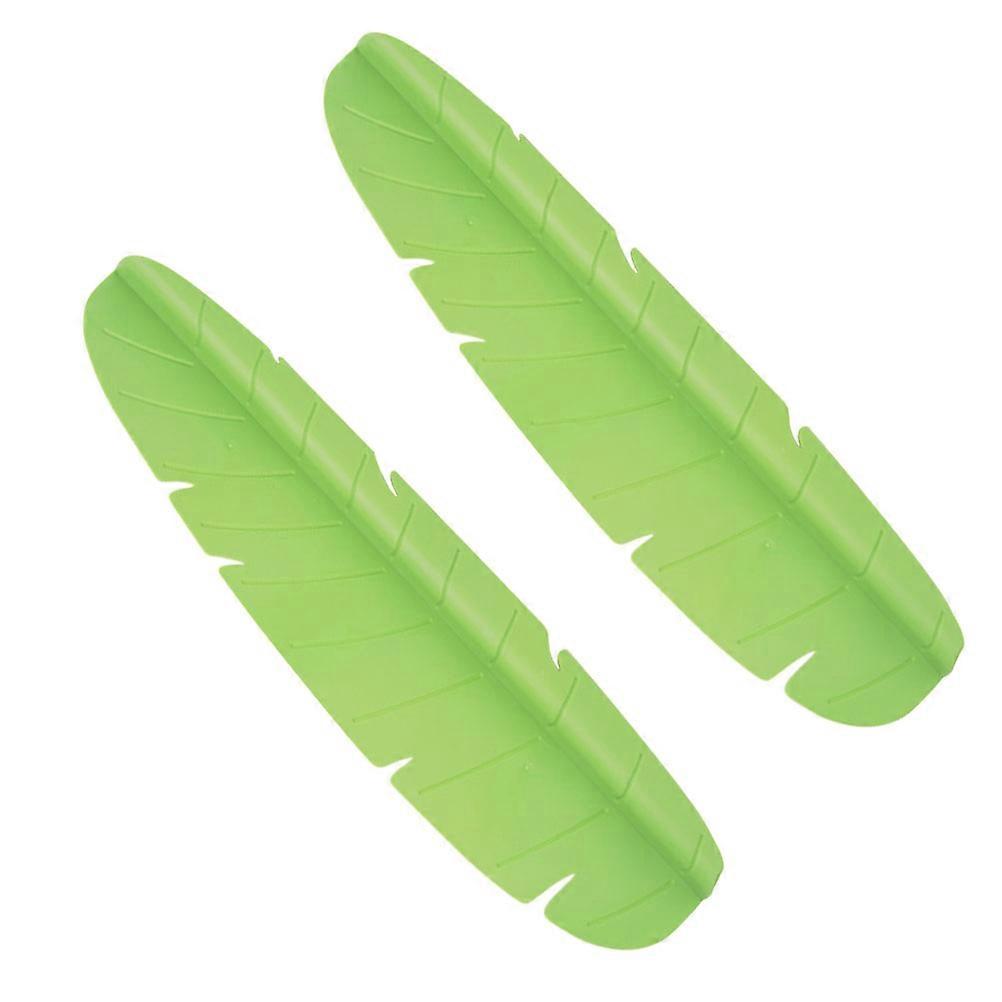 2Pcs Kitchen Countertop Baffle Suction Cup Splashing Guard Sink Water Splatter Blocker