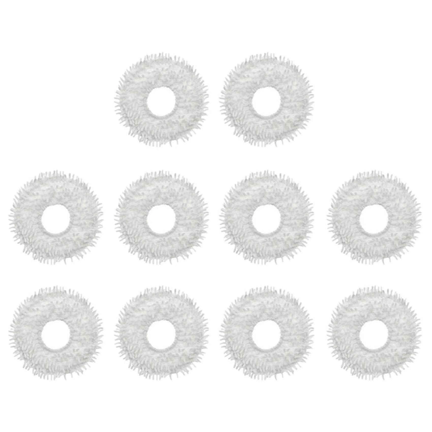 10pcs tampons de vadrouille pour Dreame Bot W10 / W10 Pro Robots de balayage