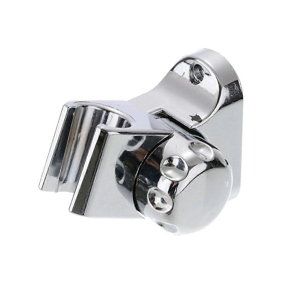 Adjustable Bathroom Shower Head Holder Silver Wall Mounted Bracket for Bath Accessories