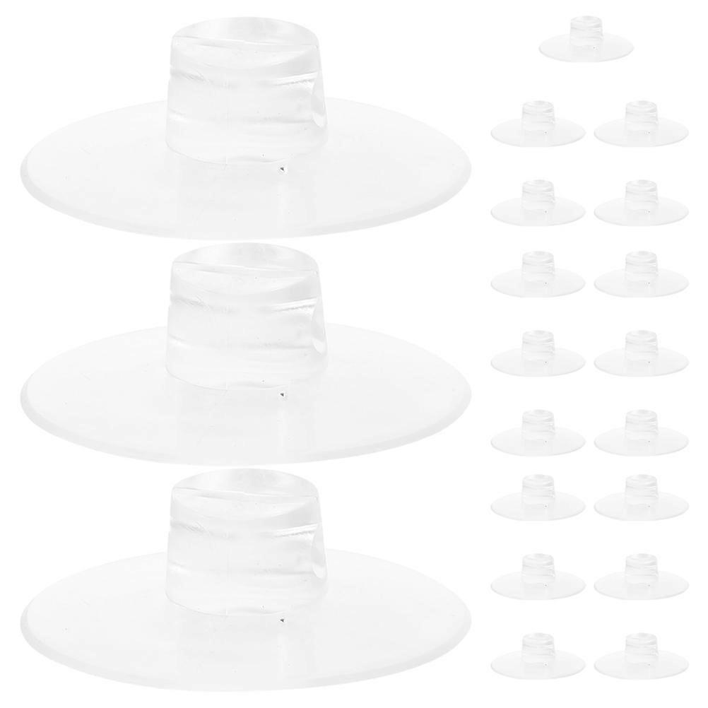 Transparent Cable Clip Suction Cup for Electrical Cord Organization 20Pcs