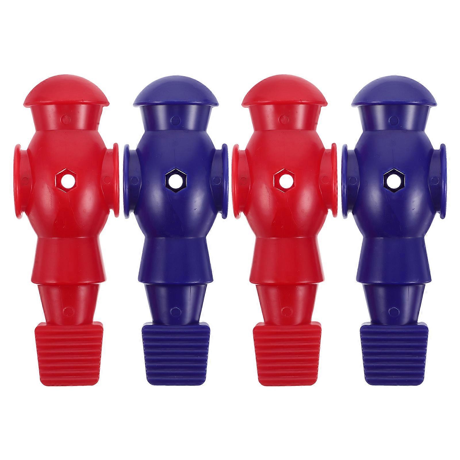 Foosball Man Replacement Table Soccer Game Desk Soccer Player Figures Enhanced Soccer Experience 4Pcs