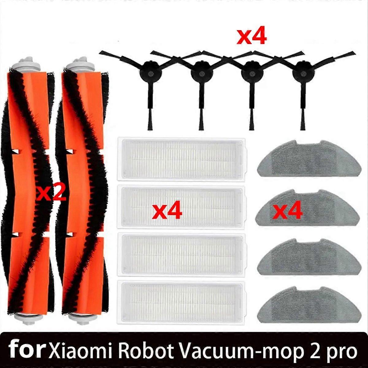 Hepa Filter Mop Cloth Main Side Brush Vacuum Cleaner Accessories