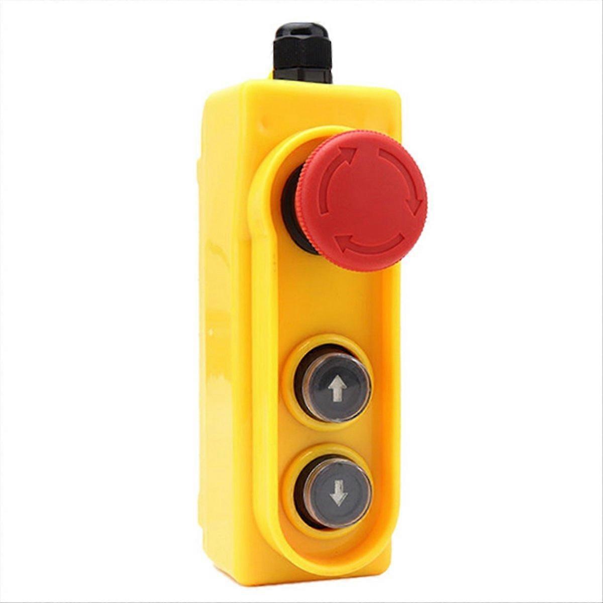 rain proof lifting button box emergency stop button switch