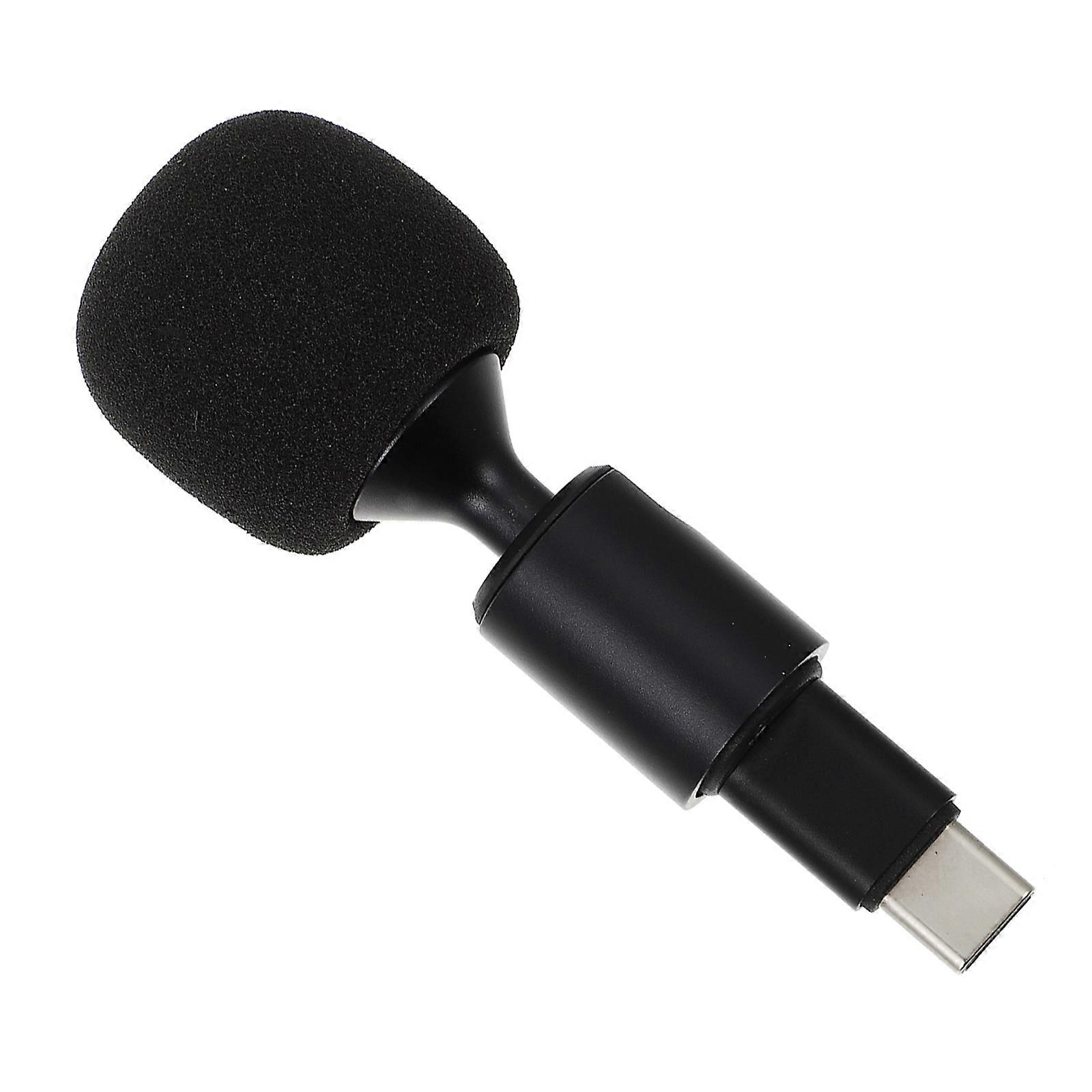 1Pc Type-C Microfoon USB-C Microfoon Telefoon Laptop Tablet Computer Microfoon