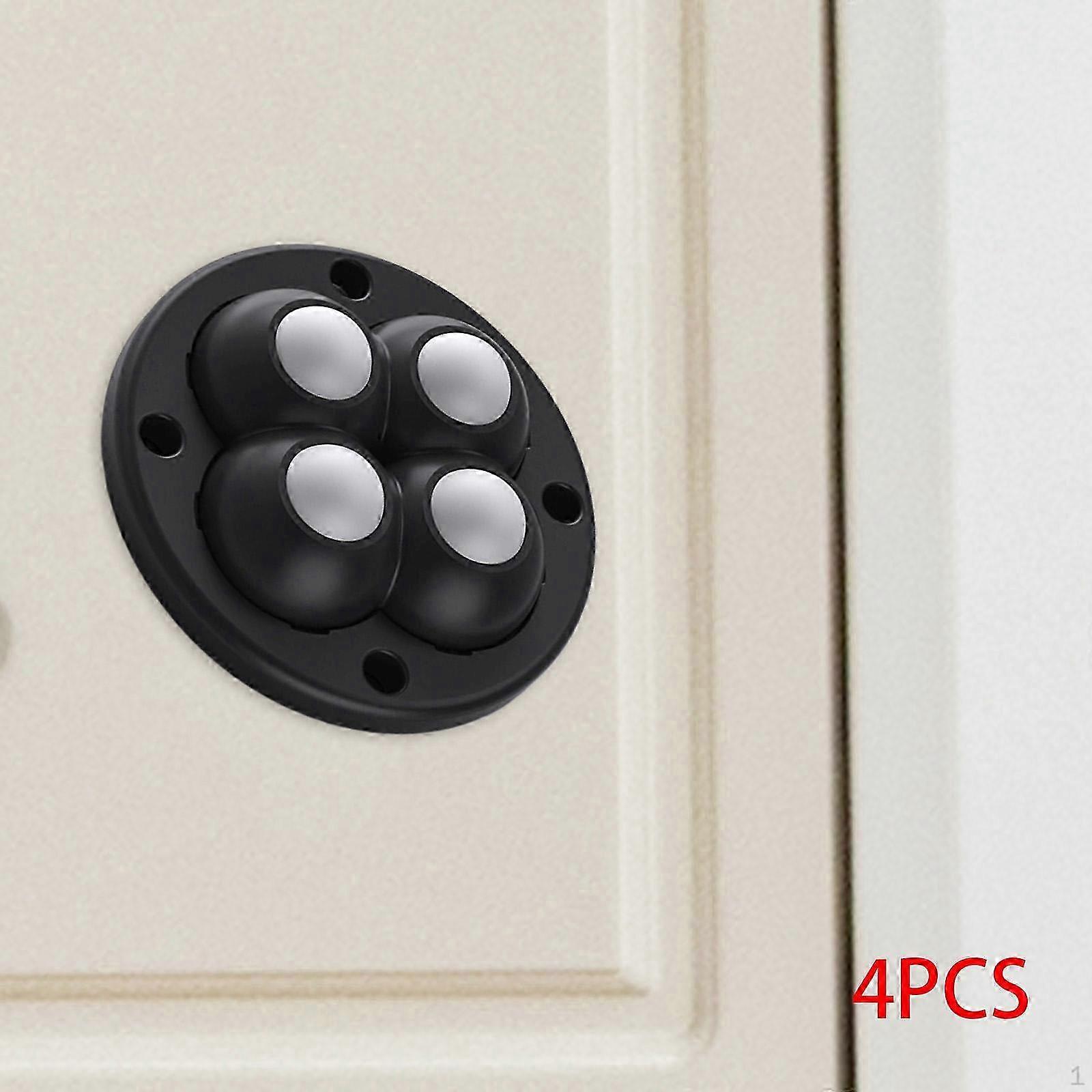 Self-Adhesion Caster Wheels for Tables - 4Pcs Swivel Pulley Kit