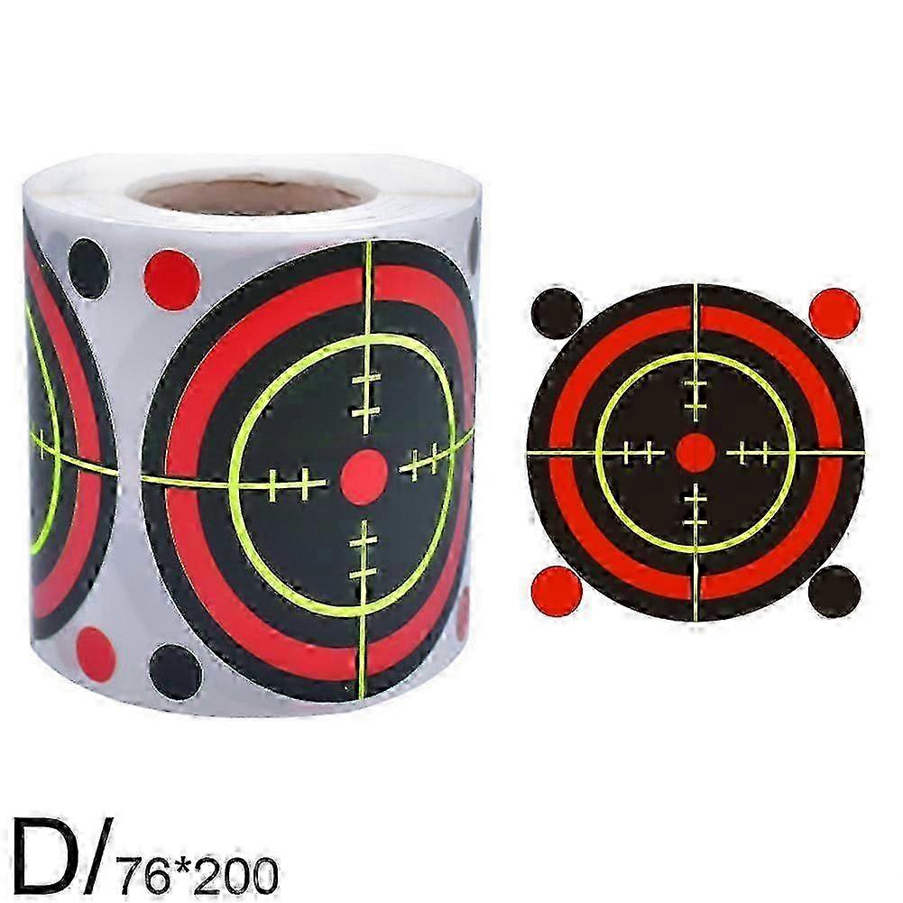 3 inch Shooting Splatter Target Stickers Adhesive Reactive Targets Paper Roll 25-26s