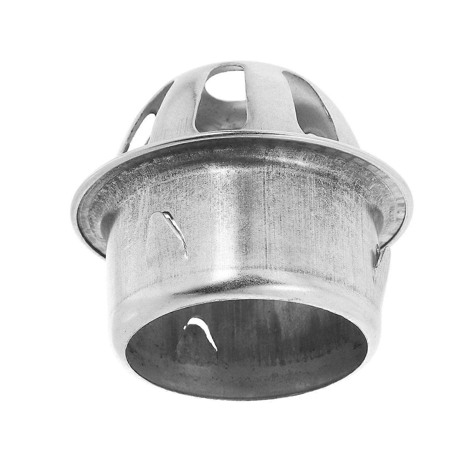 Downspout Filter Stainless Steel for Gutter Guard Strainer 5Pcs Silver