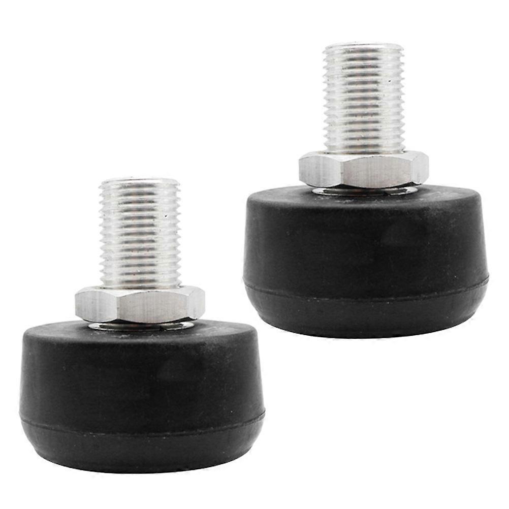 Adjustable Rubber Toe Stoppers for Roller Skate Brake Block 2Pcs Quad