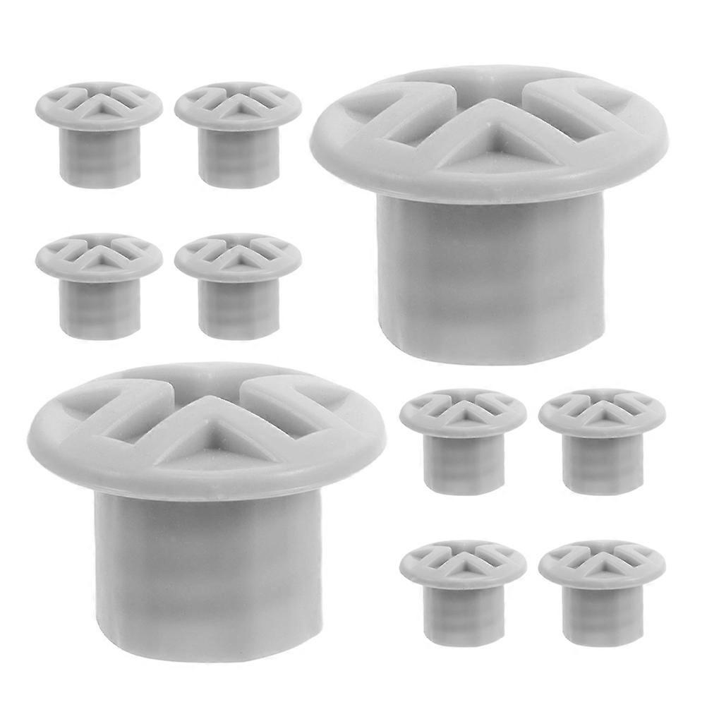 Children Slide Plastic Screw Caps for Secure Fixing 10Pcs