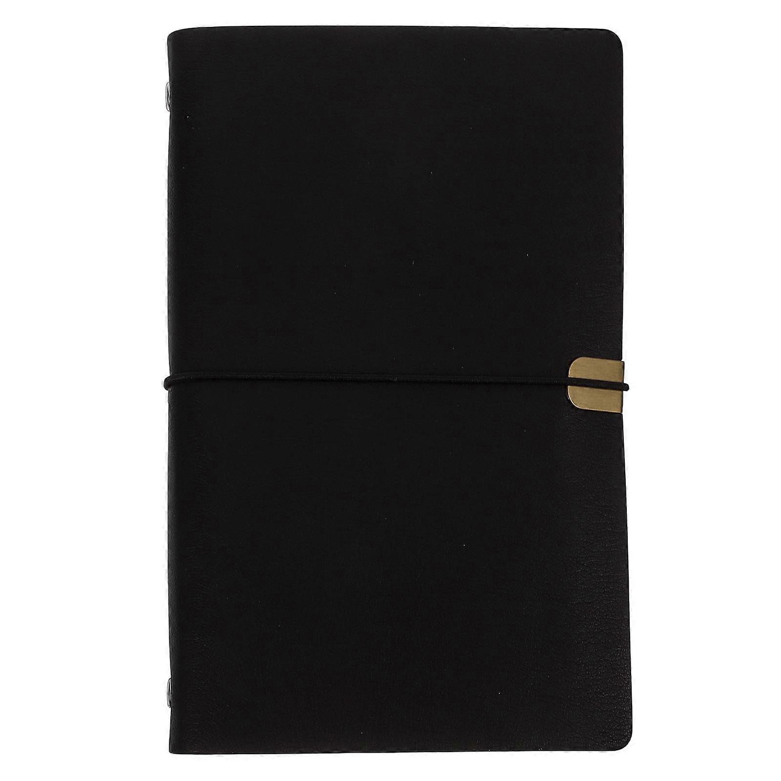 Portable Black PU Notebook for Office Use 1 Daily Planner