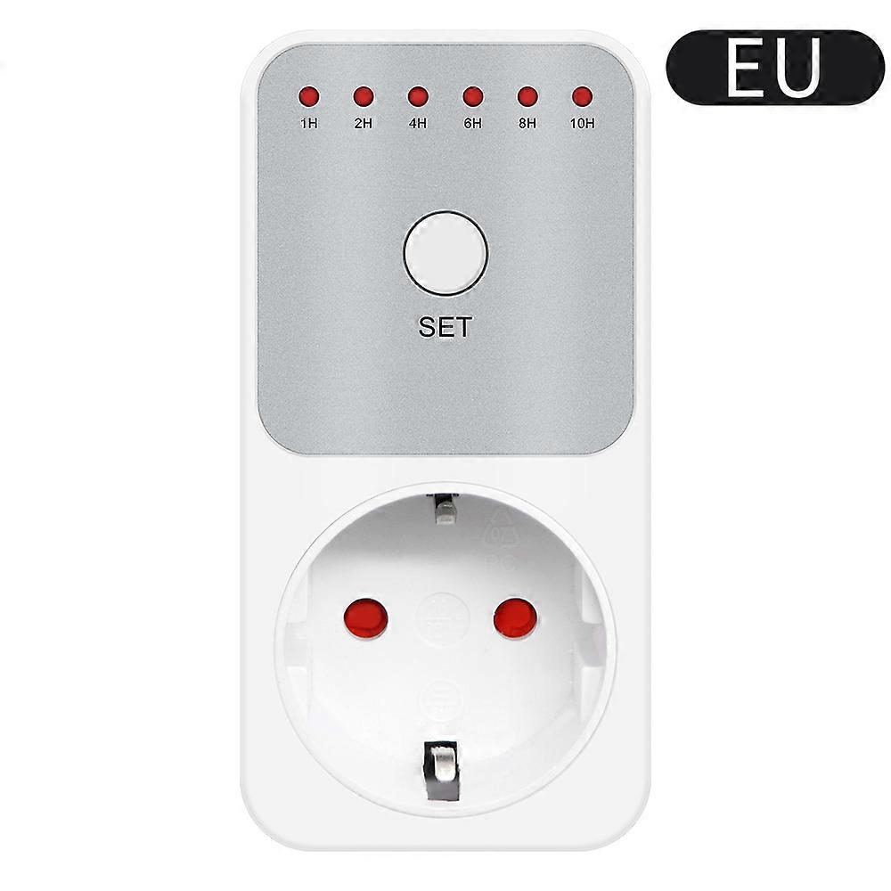 Electronic Digital Timer Switch Countdown Setting Socket Kitchen Timer Outlet Programmable Timing Socket Control EU com Plug