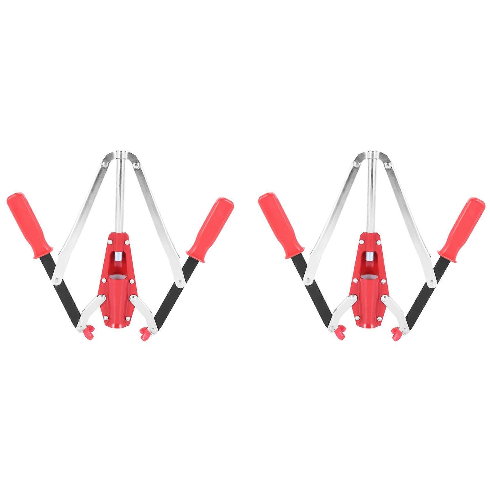 2X Double Lever Hand Corker Wine Bottle Corker with 2 Handled Corking for Homebrew Wine Making