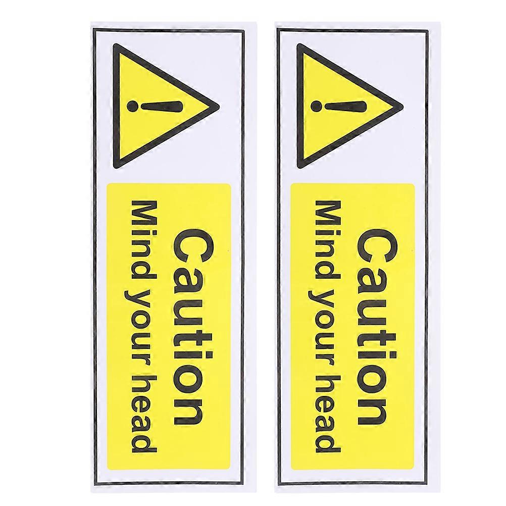 Safety Warning Caution Sign Stickers for Industrial Use 10Pcs Pack