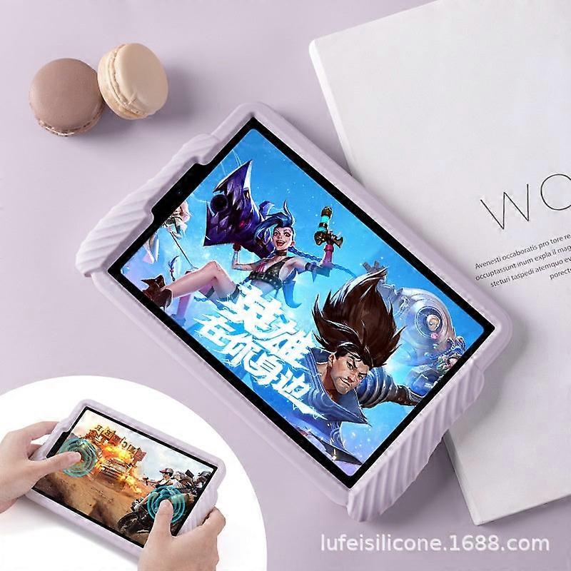 Capa para iPad Mini 6/8.4 polegadas, de silicone, com estampa de desenho animado de sapo e pato, macia e fofa.