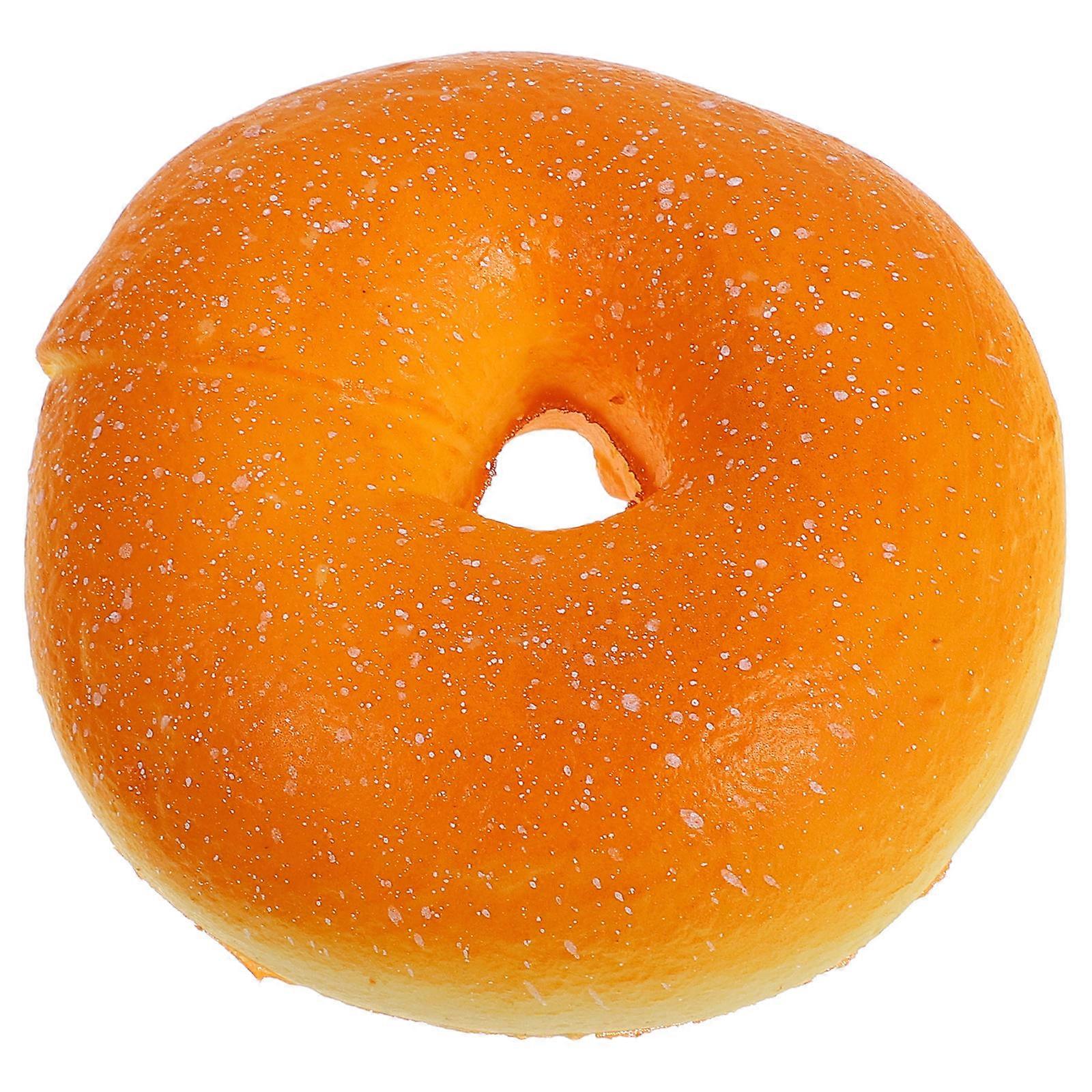 Simulation Bread Fake Donut for Display Artificial Bagel Multicolor