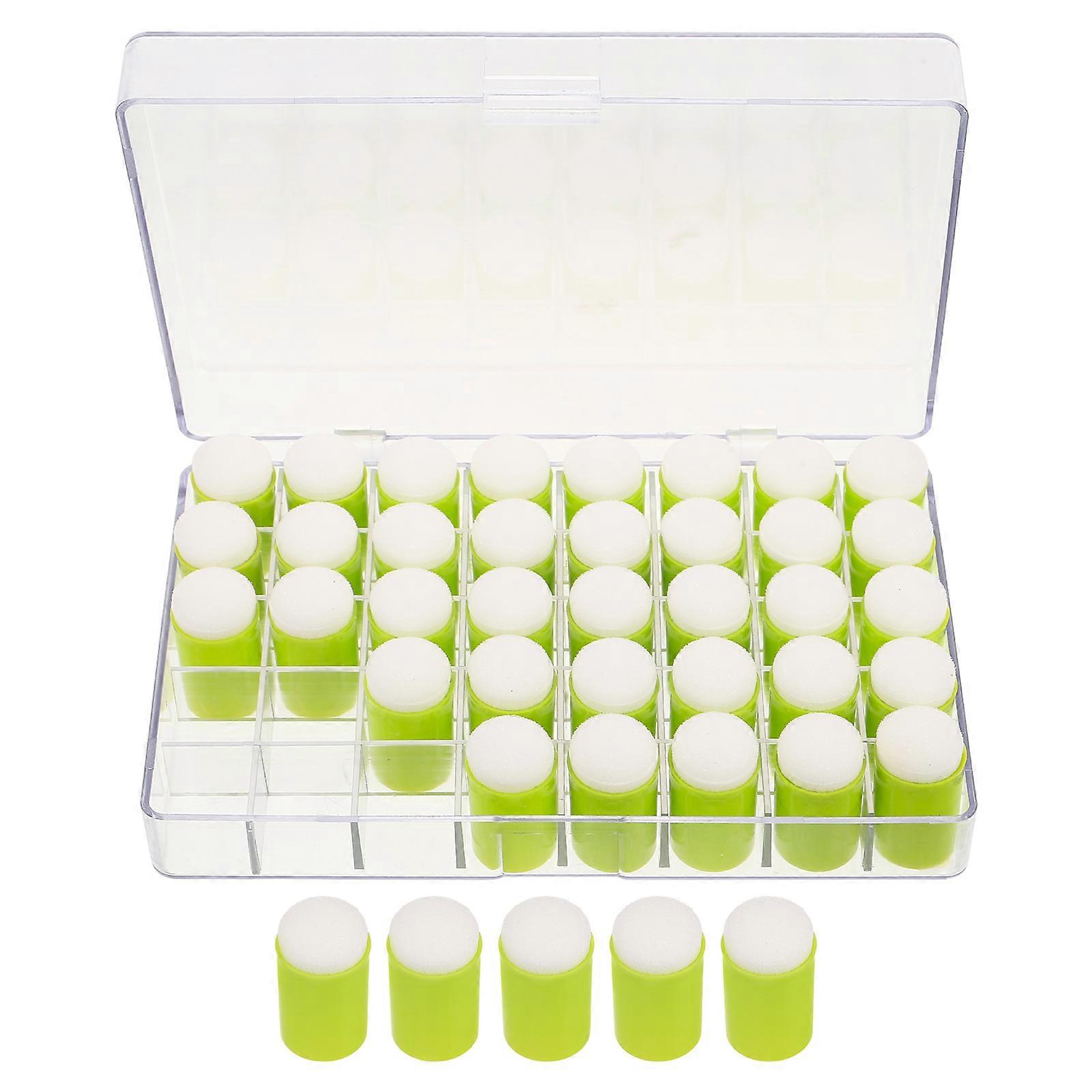 Children Finger Paint Finger Sponge Set for Creative Crafting 1Set