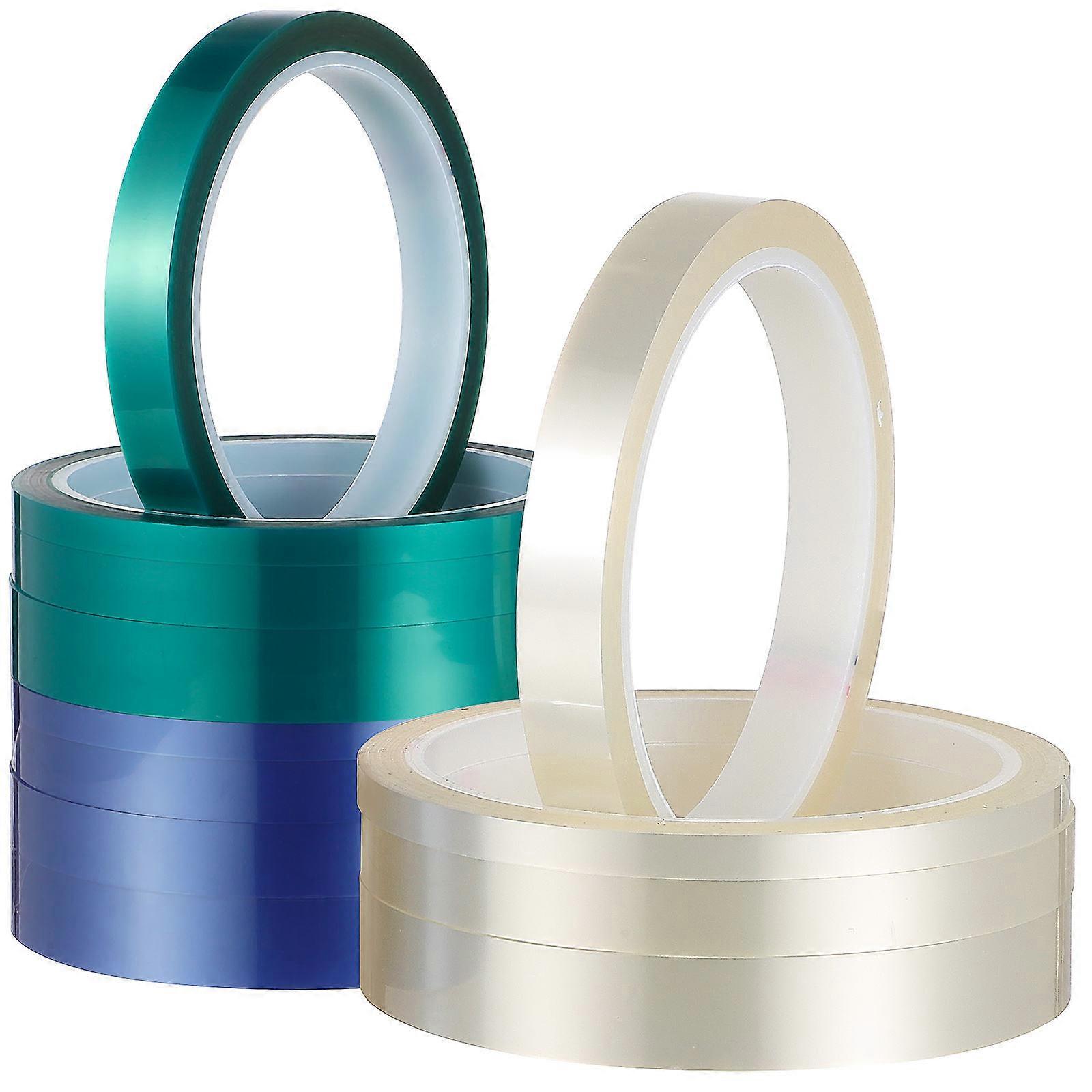 Heat Tape for Sublimation Use 12 Rolls Different Sizes Pet Material