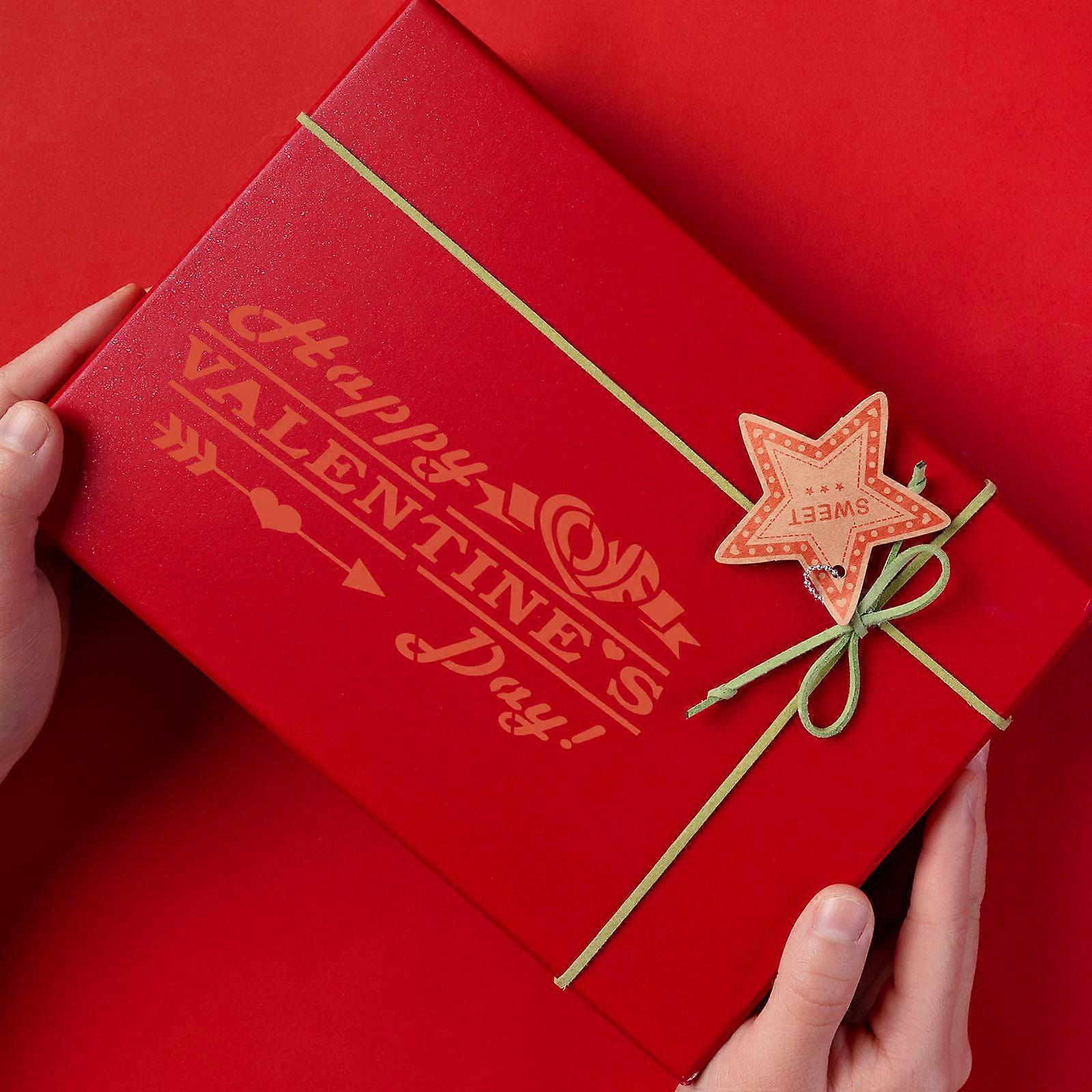 Wedding Drawing Template Stencils for Holiday Crafting 4Pcs Set