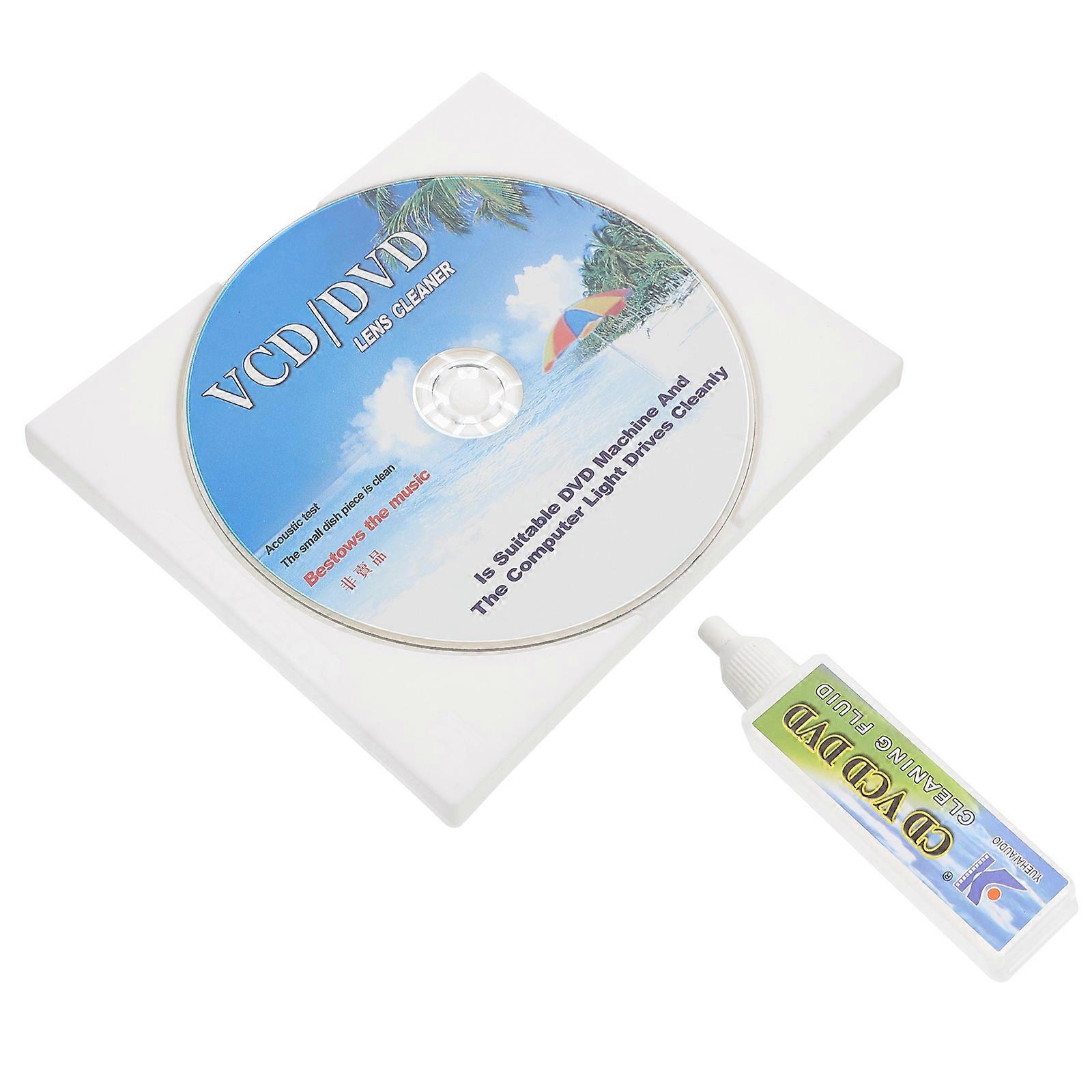 Dvd Player Cleaner Round Cleaning Supplies Kit 1Set