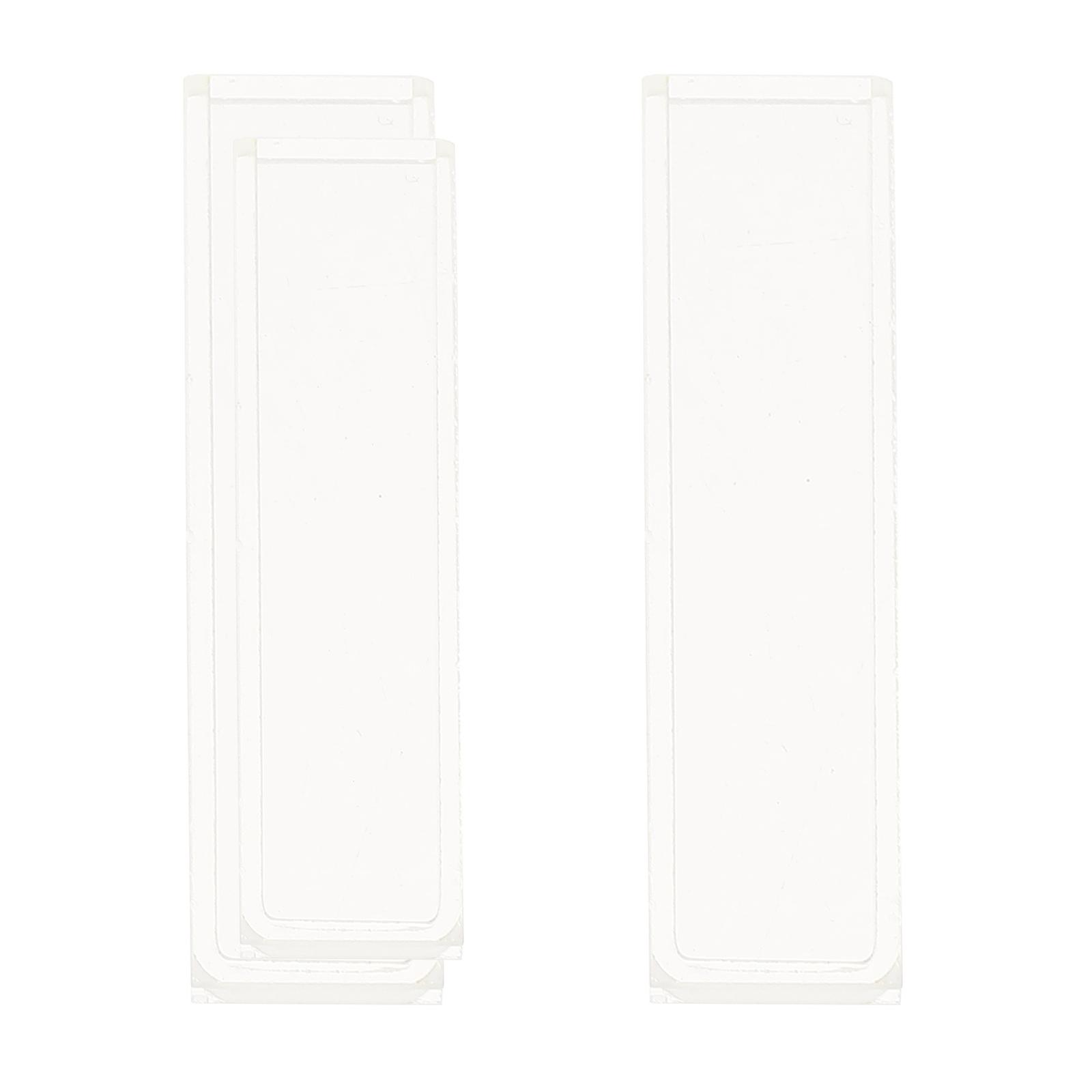 Glass Cuvette Laboratory Tool for Accurate Reading 2Pcs Pack