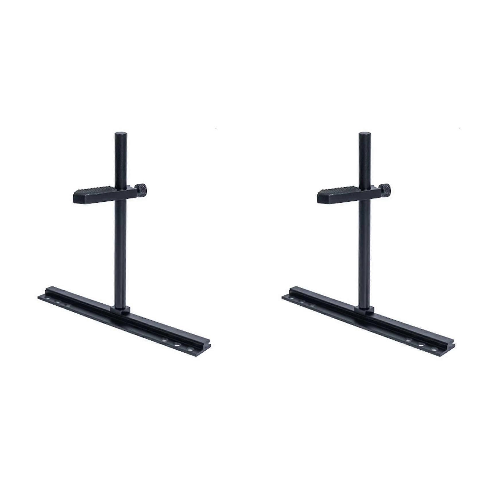 2X Computer Graphics Card Holder Sliding Adjustable GPU Brace Video Card Holder for Computer Component GPU Stand Black