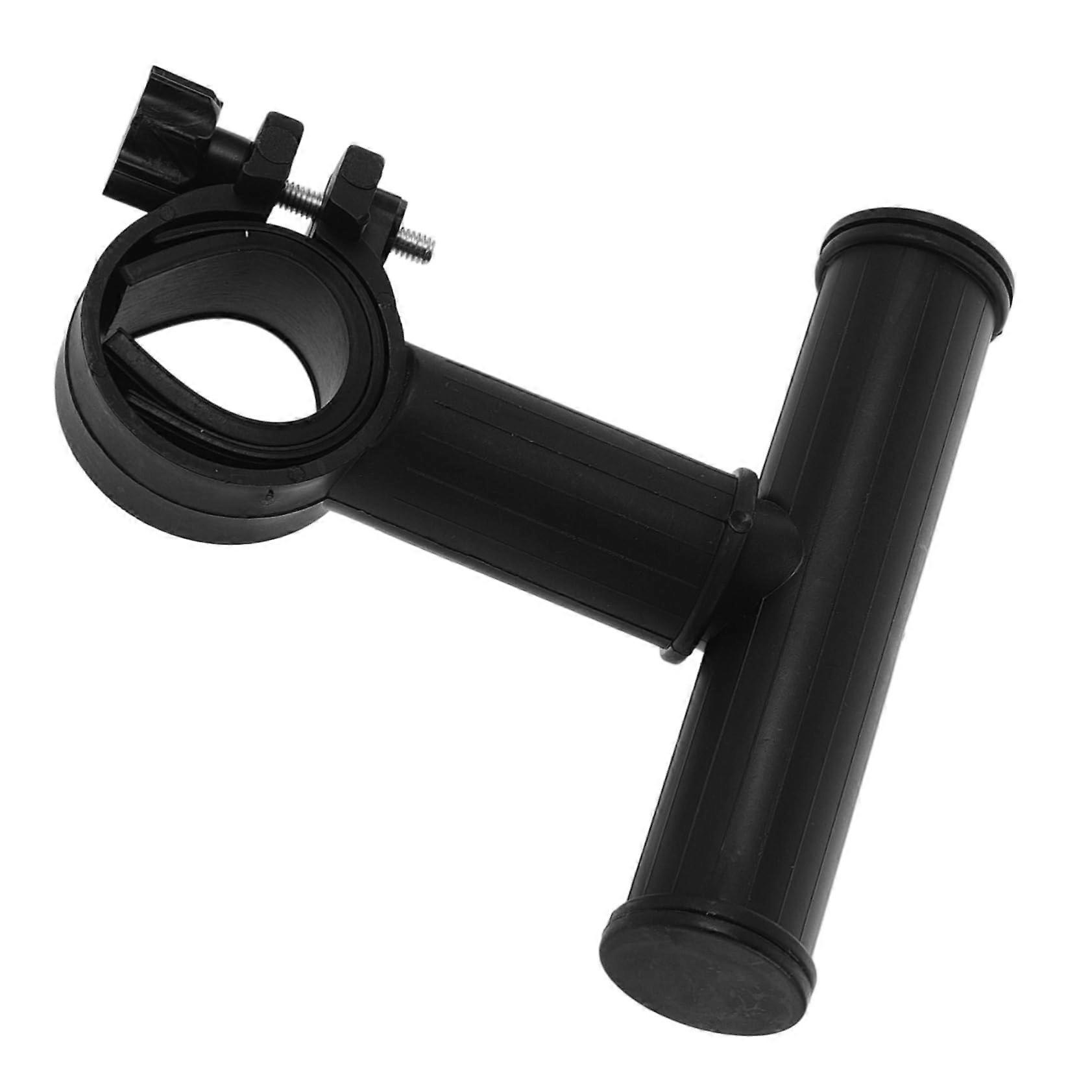 Adjustable Bike Handlebar Extension Mount with Secure Light Holder for Mountain and Road Bikes