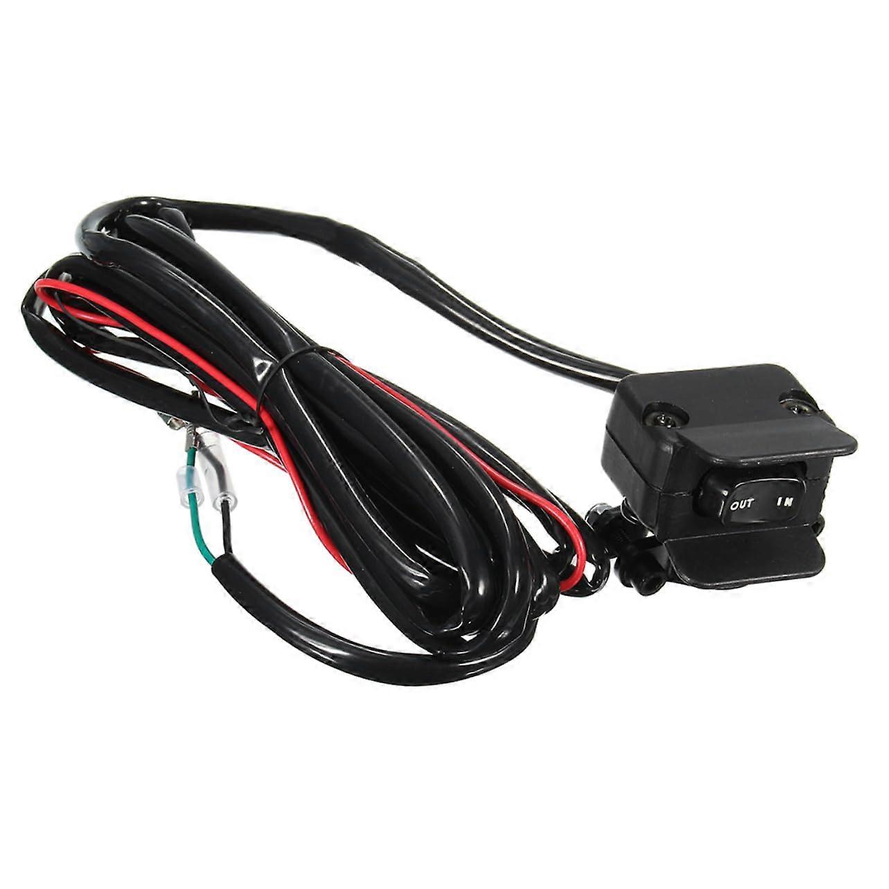 Winch Remote Control Switch Cable for OffRoad Vehicle, Heavy Duty Electric Winch Controller